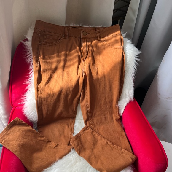D. Jeans Skinny Rust/Brown Size 8 - Picture 5 of 5